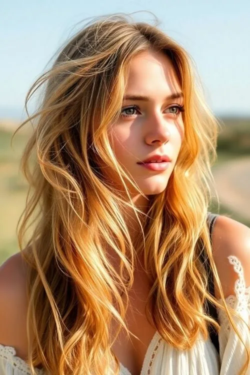 Long Layered Bohemian