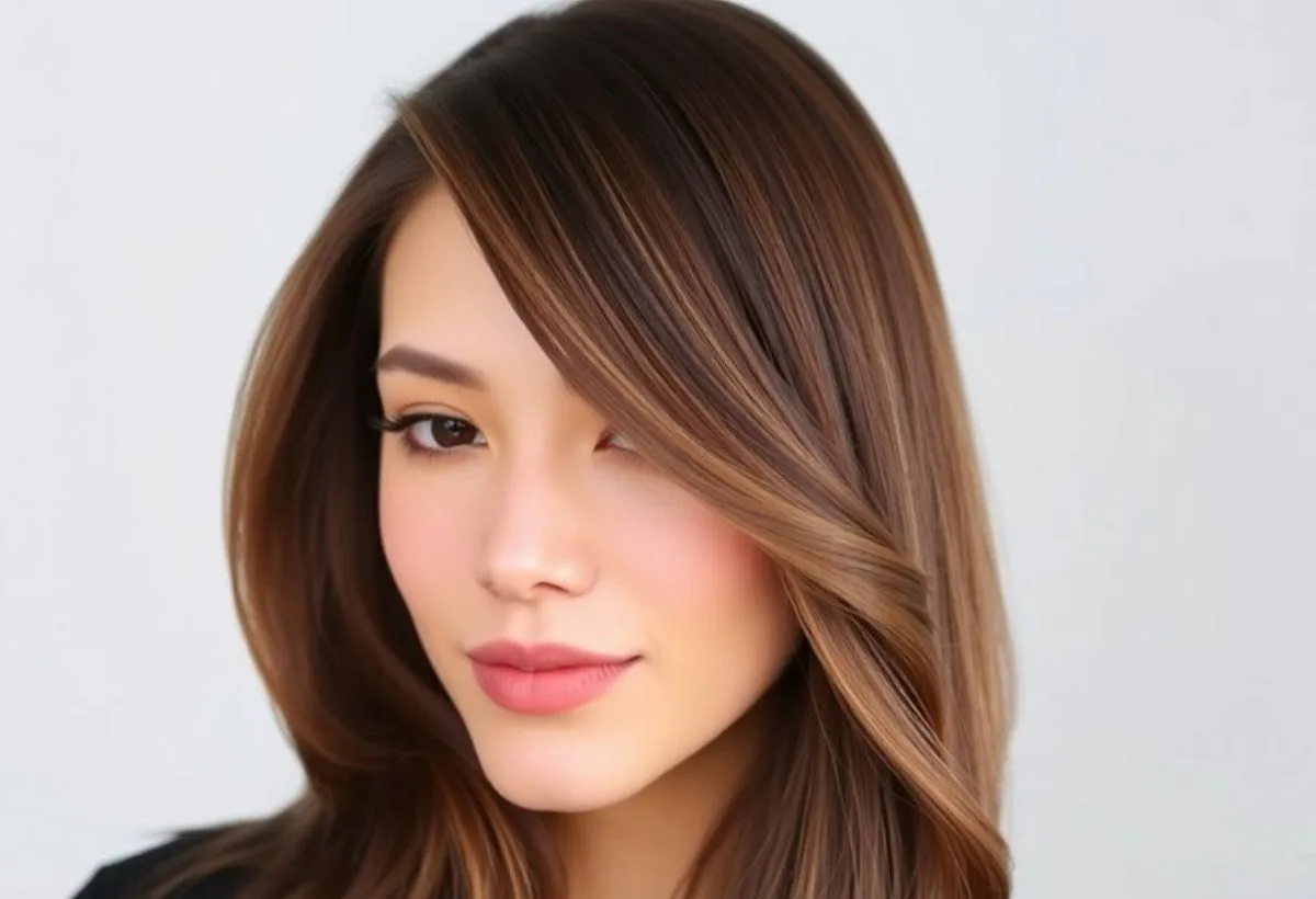 Long Side-Swept Bangs