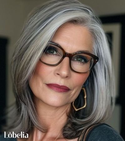 Long Bob with Beach Waves