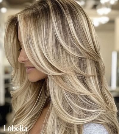 Long Hair with Highlights