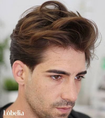 Long Hair with Quiff