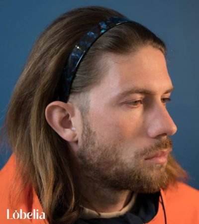 Long Hair with a Headband