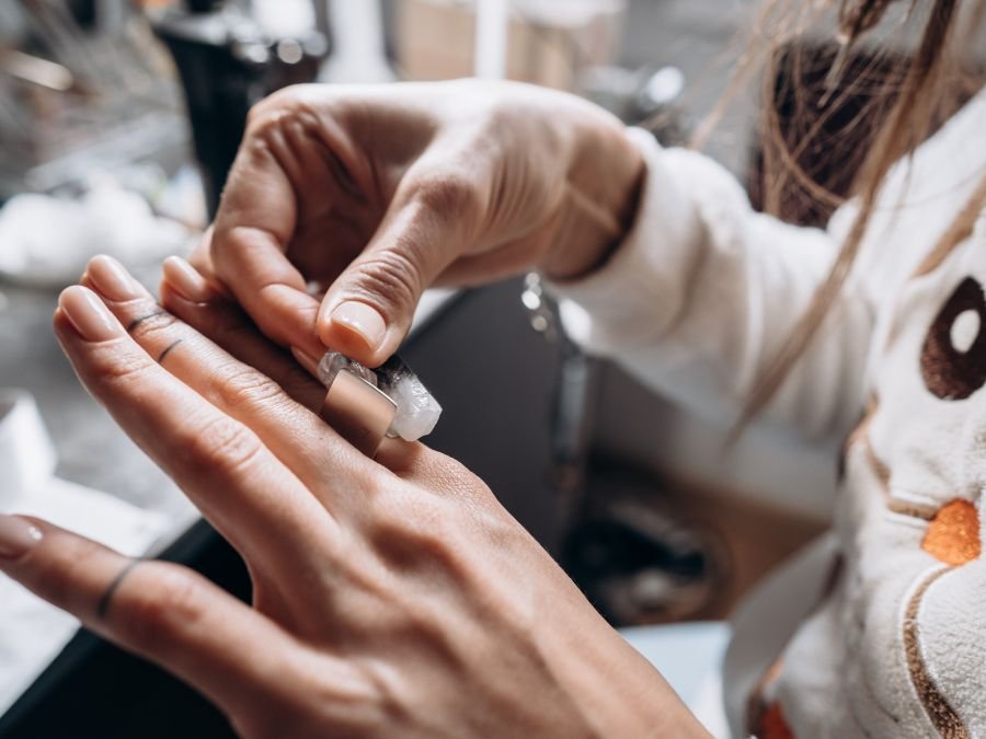 Measuring Ring Size with a String or Paper