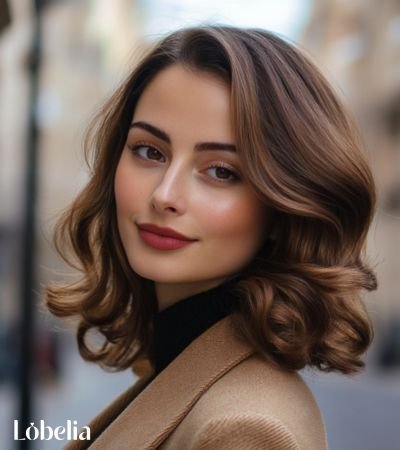 Medium-Length Side-Swept Waves hairstyles