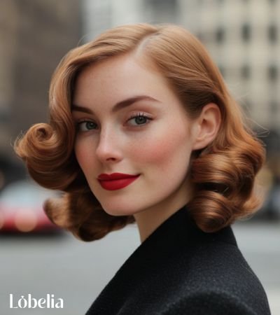 Medium-Length Vintage Waves hairstyles
