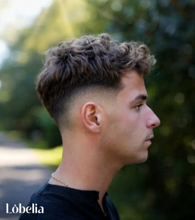 Messy Crop with Taper Fade