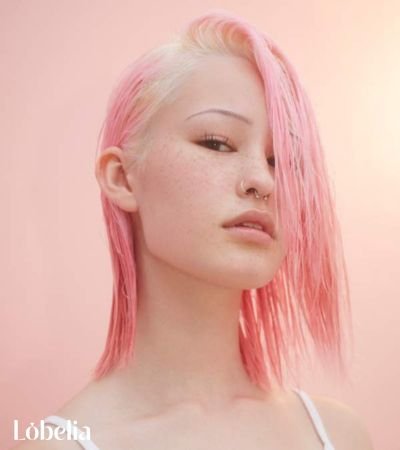 Pink Ombre with Blonde Roots