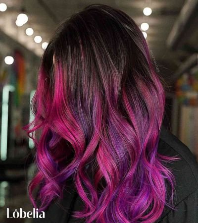 Pink and Purple Blend