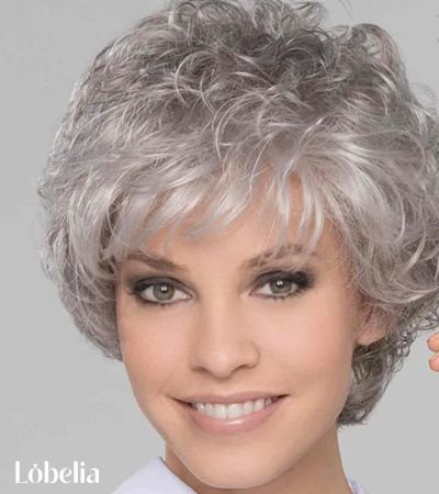 Pixie with Curled Bangs