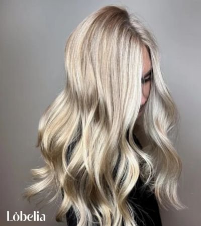 Platinum Blonde with Baby Highlights