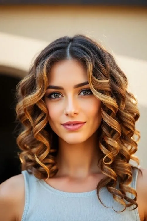 Romantic Spiral Curls