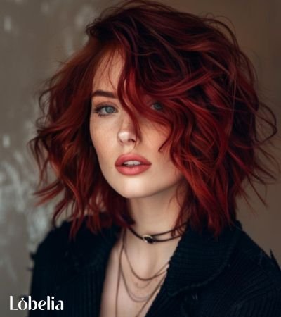 Scarlet Red Bob