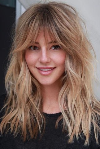 Shag with Textured Bangs and Layers