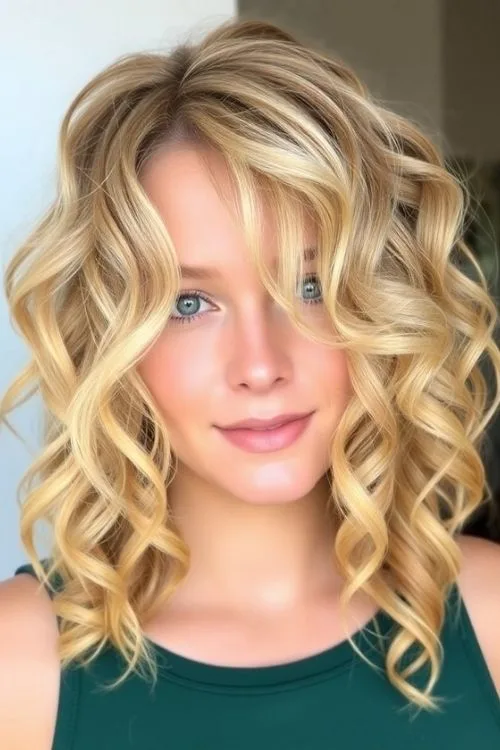 Shaggy Curly Layers