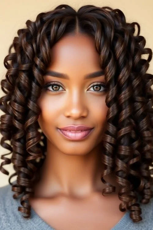 Short Ringlet Fringe