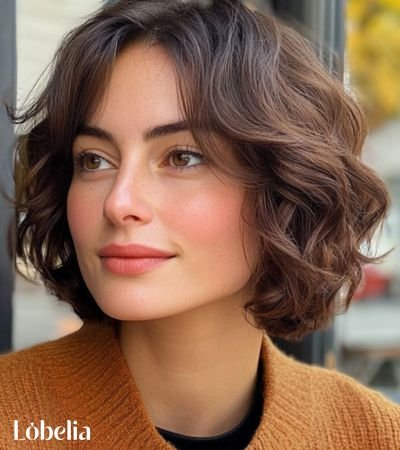 Short Bob with Soft Curls
