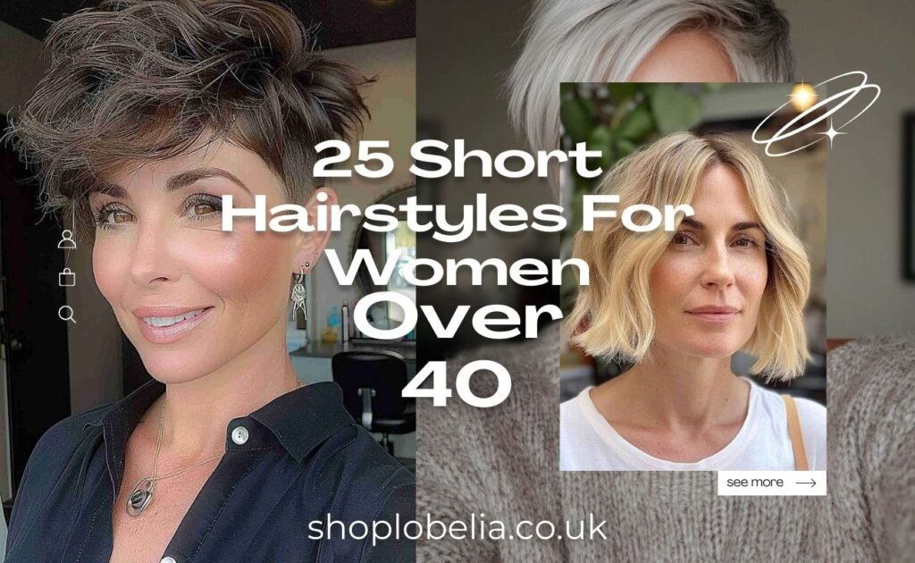Short Hairstyles For Women Over 40