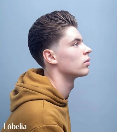 Short Textured Blowout with Tapered Sides