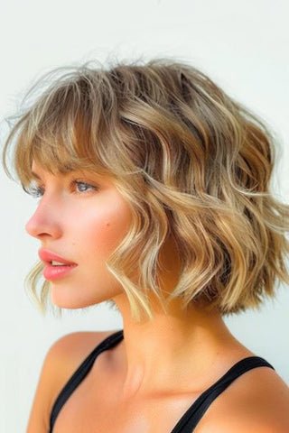 Short Wavy Bob
