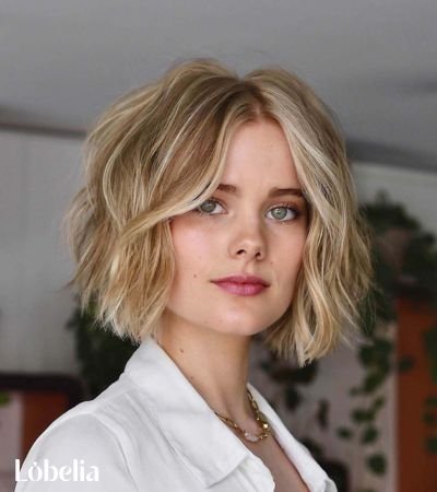 Short Wavy Bob