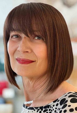 Sleek Bob with Blunt Ends