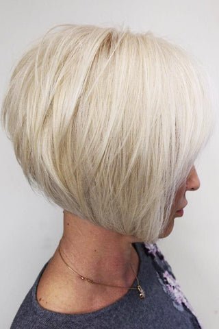 Sleek Bob with Side Bangs