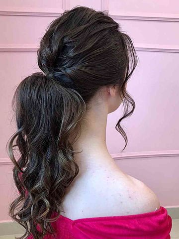 Sleek Low Ponytail