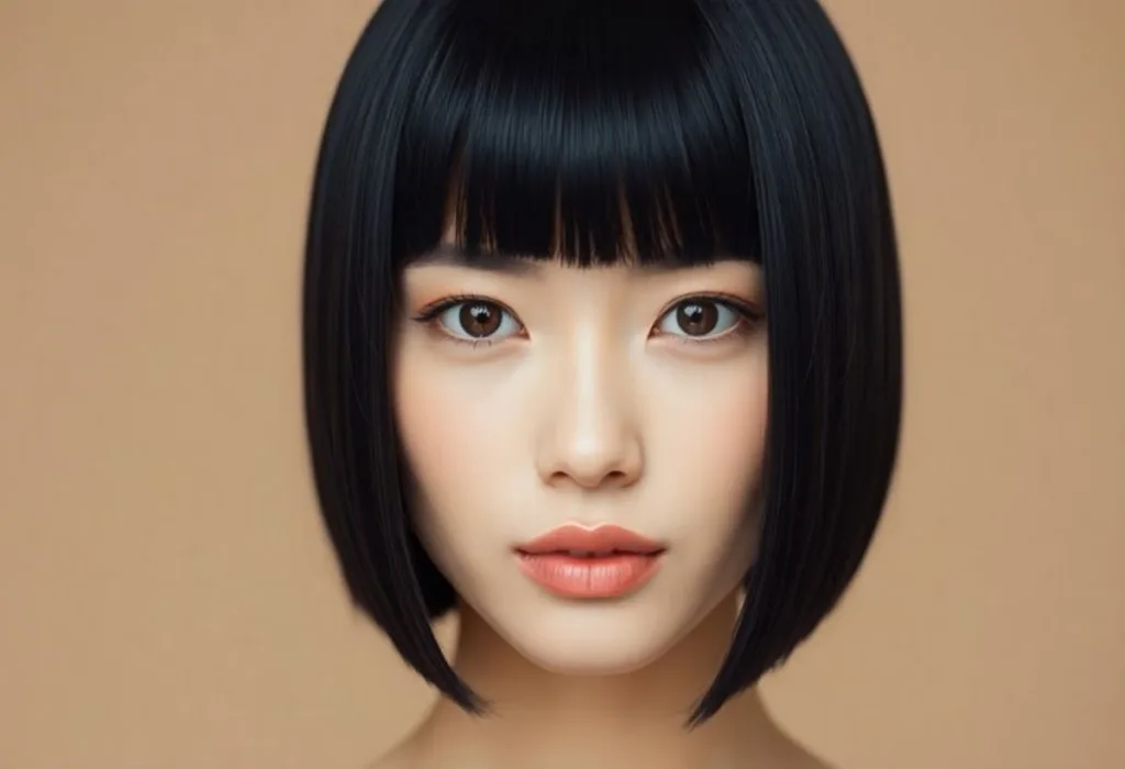 Straight Across Bangs