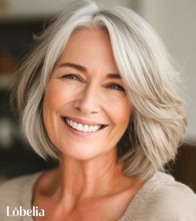 Straight Lob with Side-Part