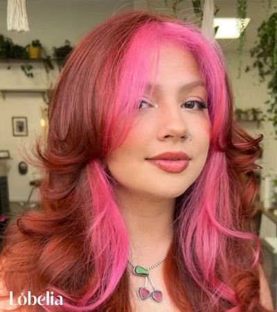 Strawberry Pink Long Layers