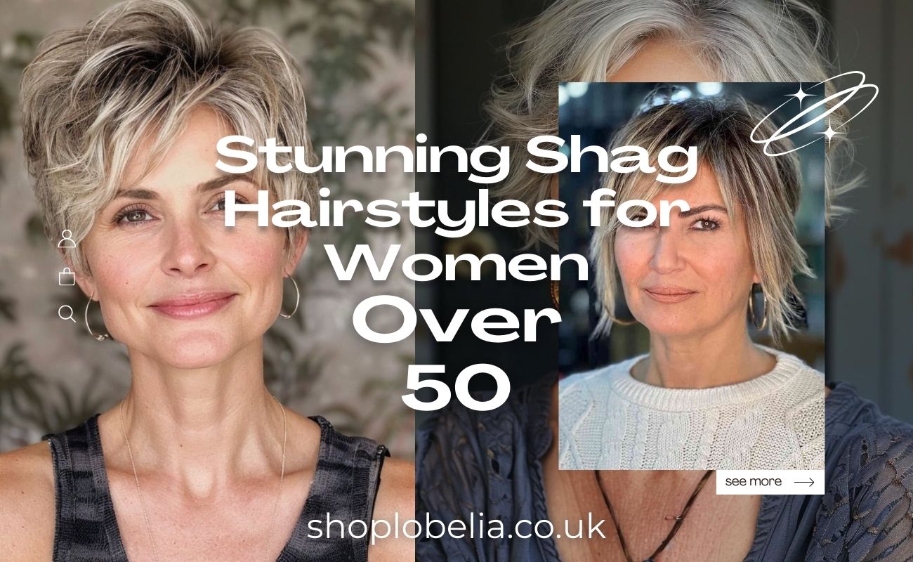 Stunning Shag Hairstyles for Women Over 50