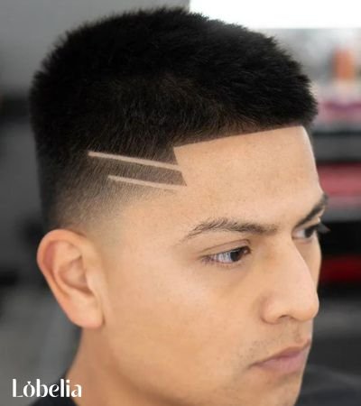 Taper Fade Edgar with Defined Lines