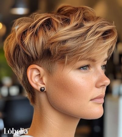 Tapered Pixie with Volume