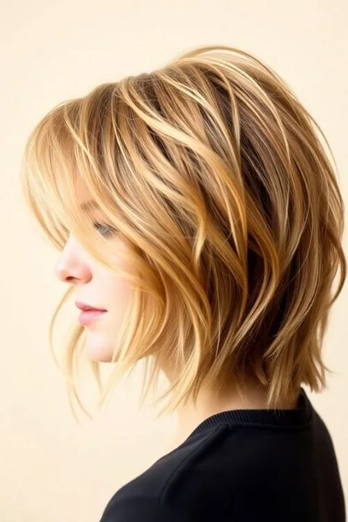 Textured Crown Layers