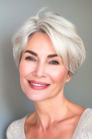 Textured Pixie with Undercut