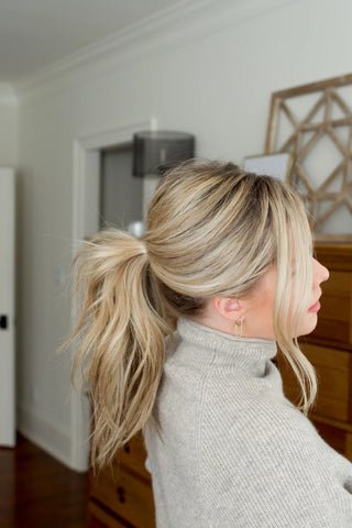 Textured Ponytail