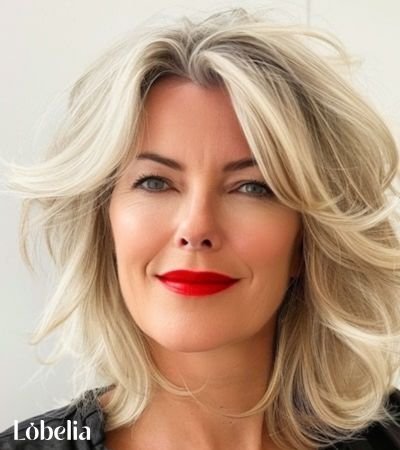 Tousled Lob with Layered Ends