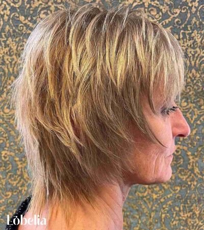 Tousled Shag Cut