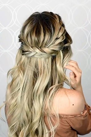 Twisted Crown Braid