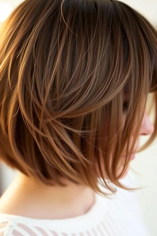 Vintage Bob With Bangs