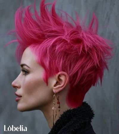 Vivid Pink Mohawk