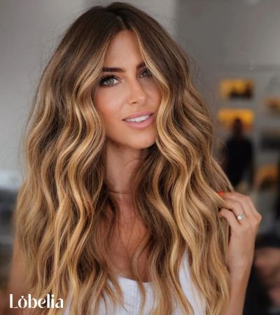 Warm Blonde Babylights