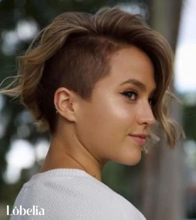 Wavy Bob with Undercut