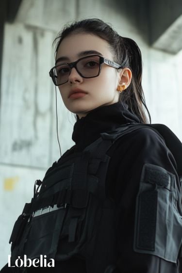 a woman Wearing Techwear - Gen Z Fashion
