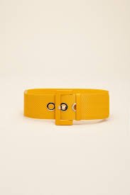 Wide Yellow Belt