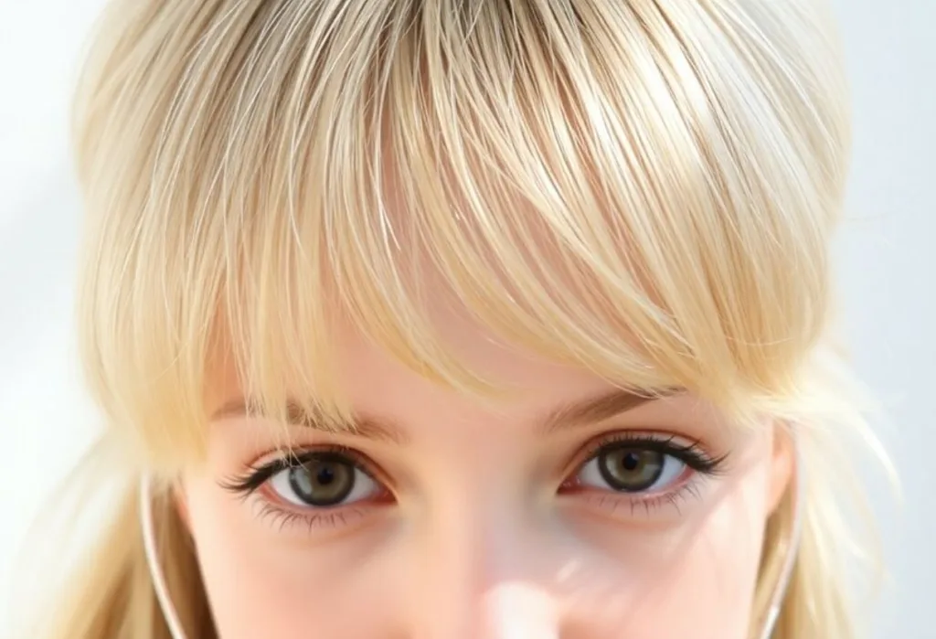 Wispy Feathered Fringe
