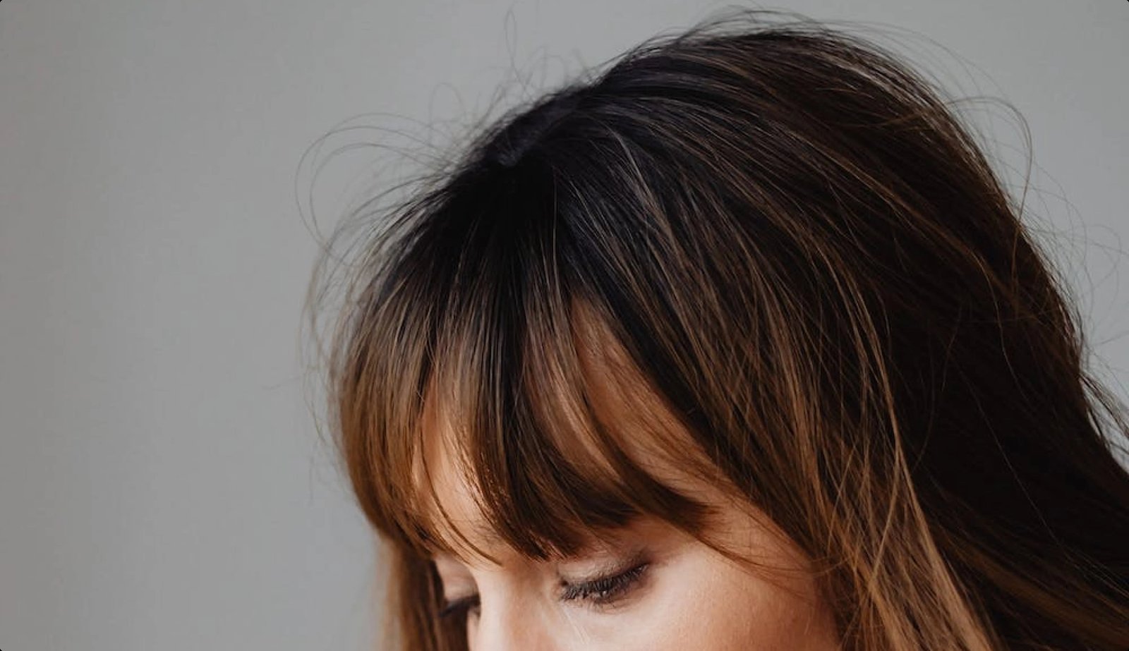 Women attaching frontal hairpiece
