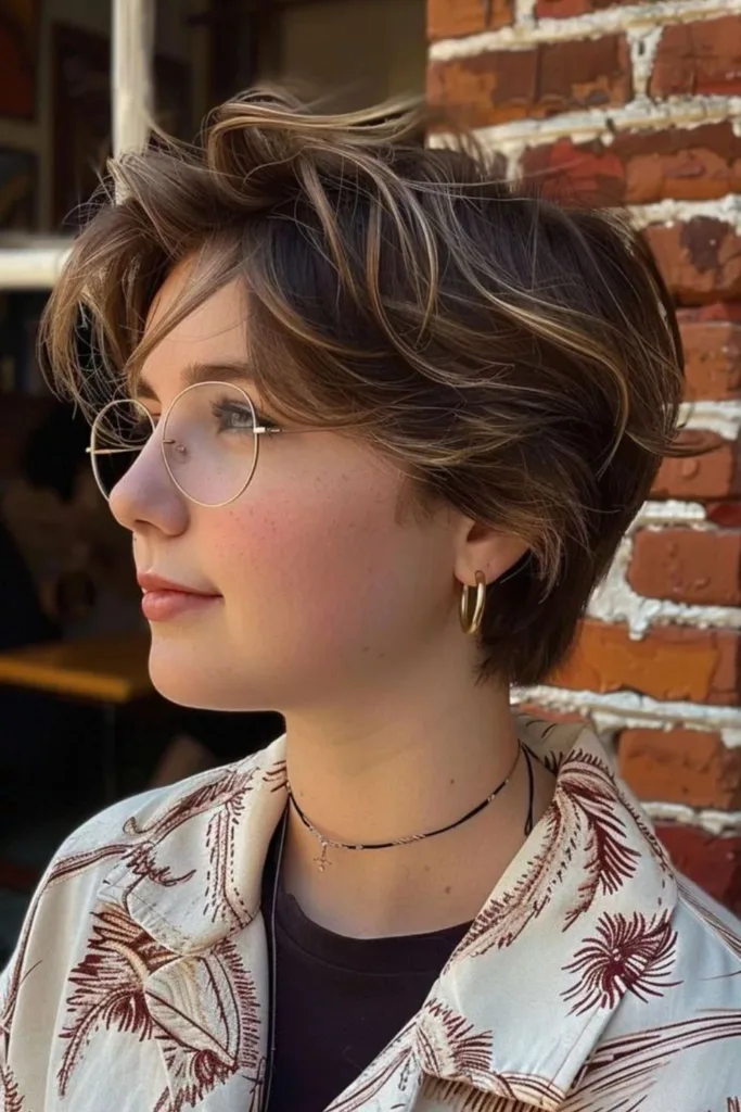 Feathered Androgynous Edge