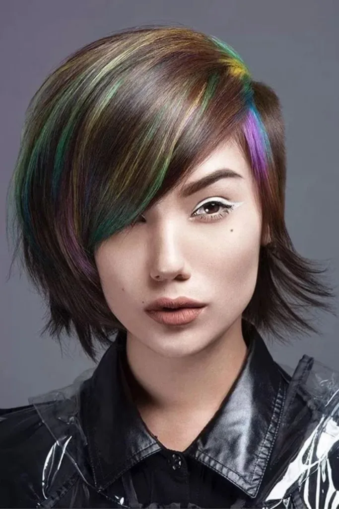 Side-Swept Pastel Dream