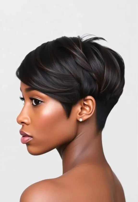 Sleek Graduated Pixie